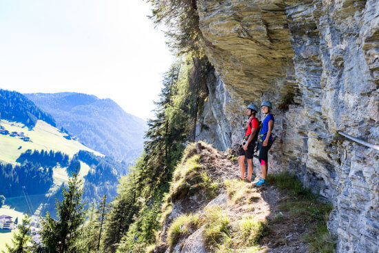 Klettern - Sommerurlaub in Wagrain